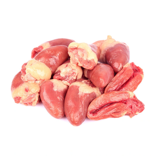 Fresh Chicken Hearts per KG